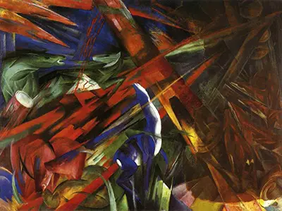 Animal Destinies The Trees show their Rings the Animals their Veins Franz Marc